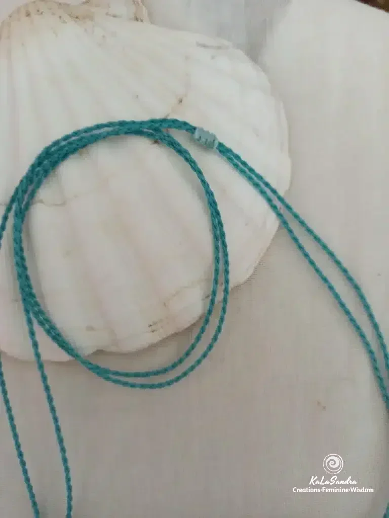 Collier Mandala Turquoise Bleu - LIGHT – Image 7