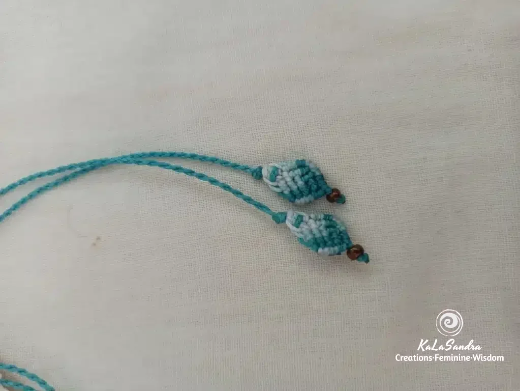 Collier Mandala Turquoise Bleu - LIGHT – Image 6